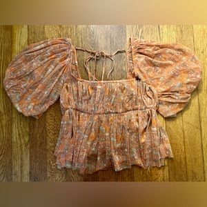 Free People - Penelope Peplum Top